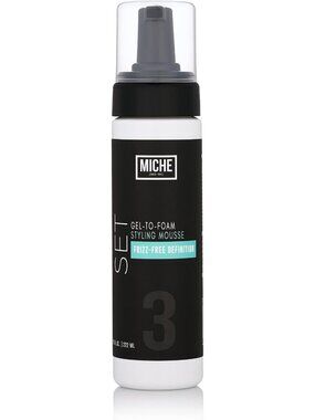 Lightweight Gel to Foam Mousse - Long-Lasting Hold, Frizz Control, All Hair